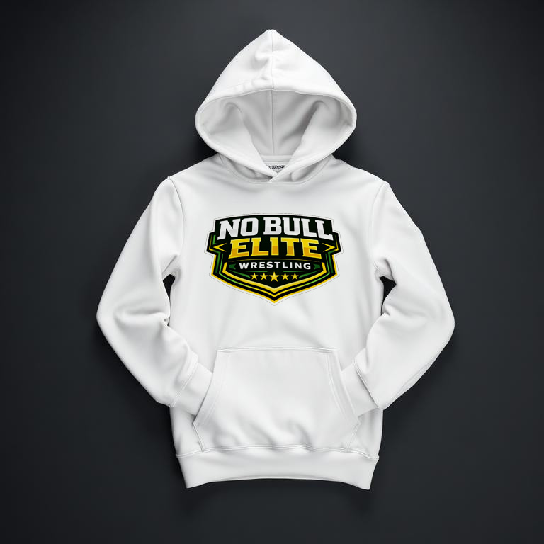 NBE Pullover Hoodie White